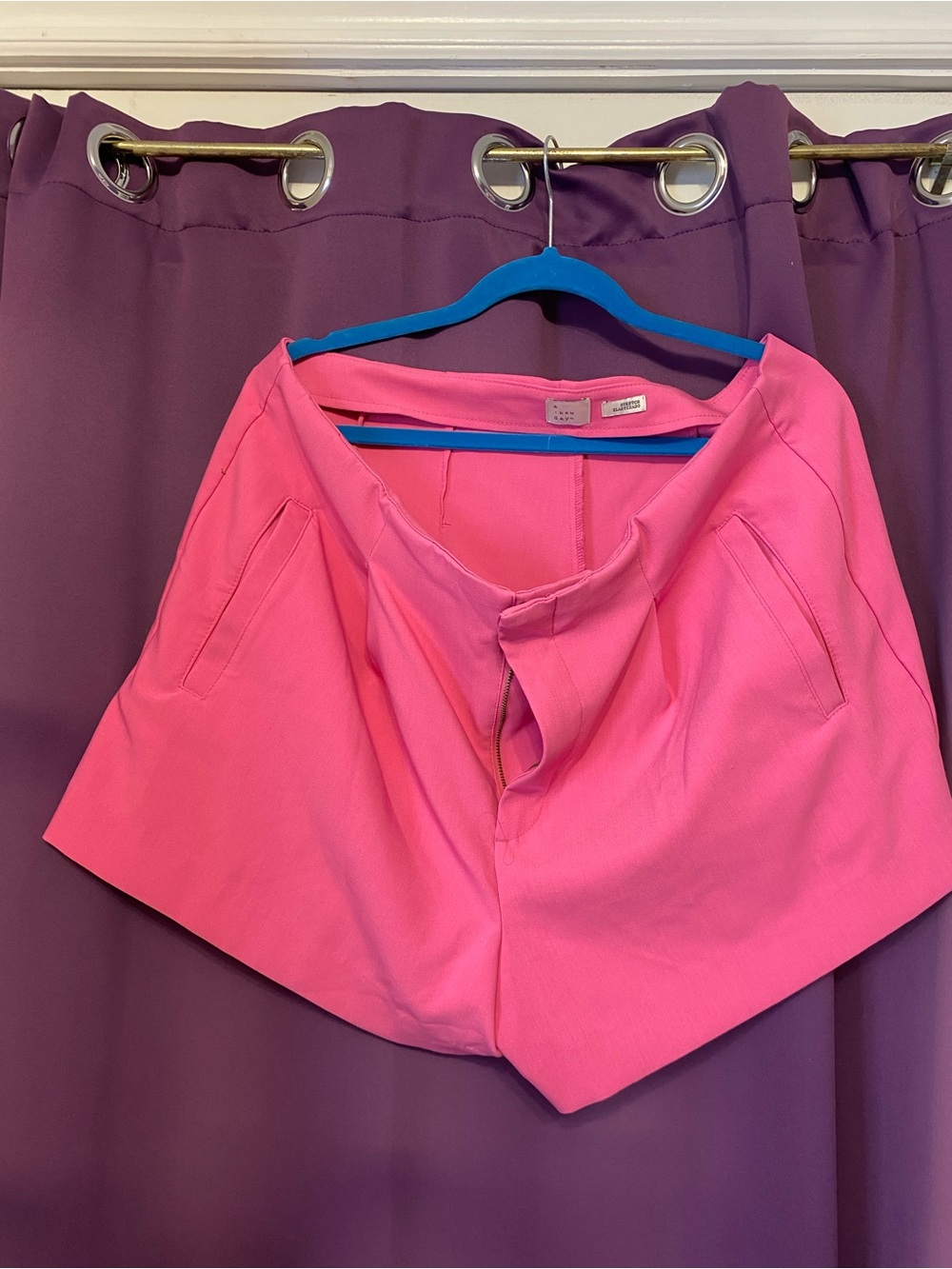 a new day Bright Pink high waisted shorts